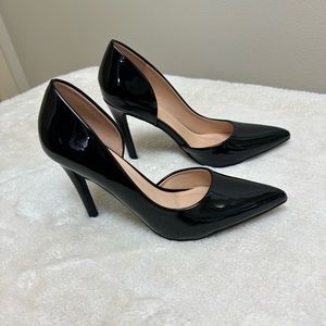 Delicious Women’s Black Patton leather heels size 7